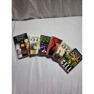 Stephen King Book Lot 6 Paperbacks Pet Sematary Night Shift The Gunslinger Cell